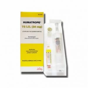 Humatrope Lilly 24mg 72IU