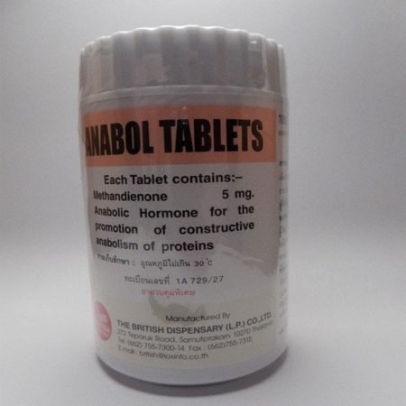 Anabol Tablets Methandrostenolone