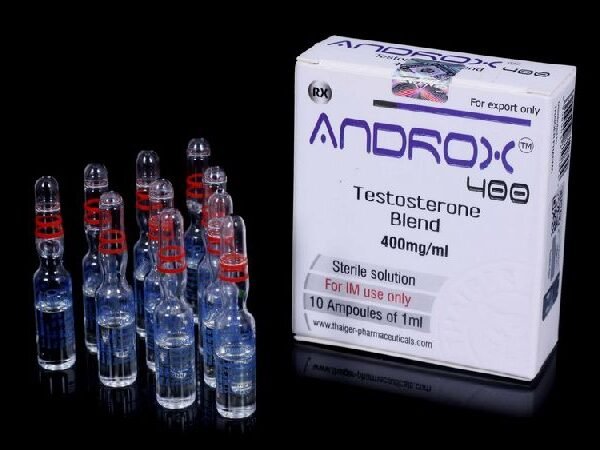 Androx 400 / Testosterone Blend 10 Vials 1 Ml 400 Mg/Ml