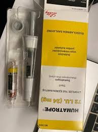 Humatrope Lilly 24 mg 72 IU somatropin